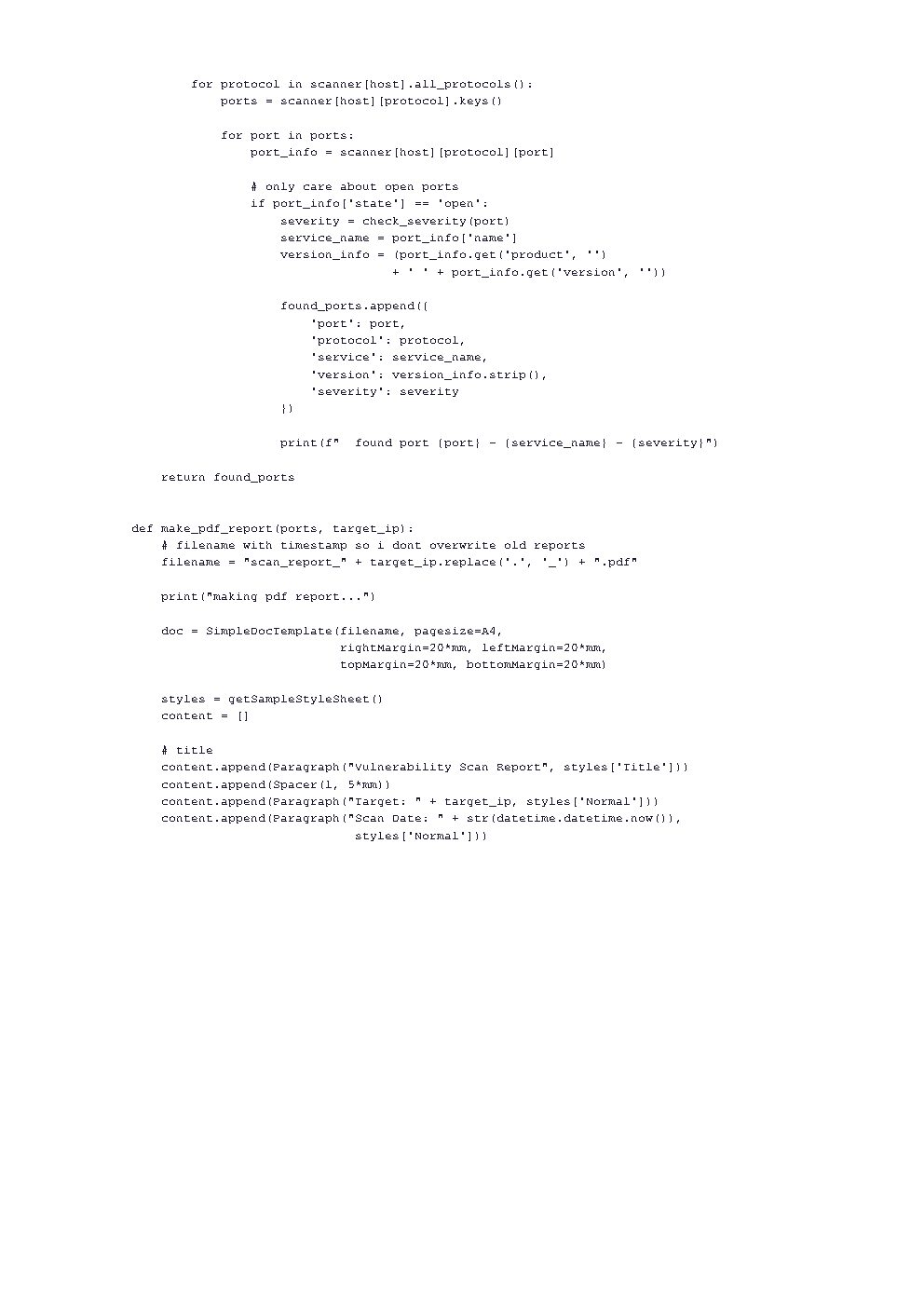 Report page 4