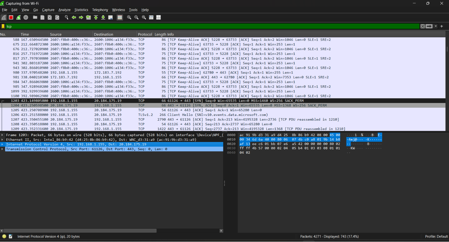05 TCP Packet Analysis