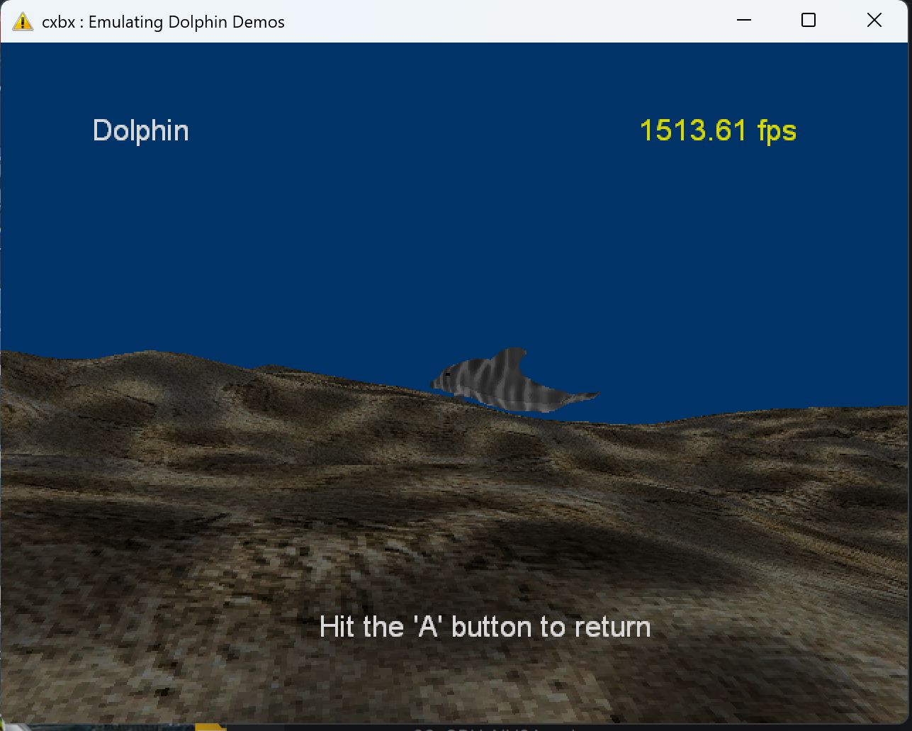 CXBX emulating Dolphin demos