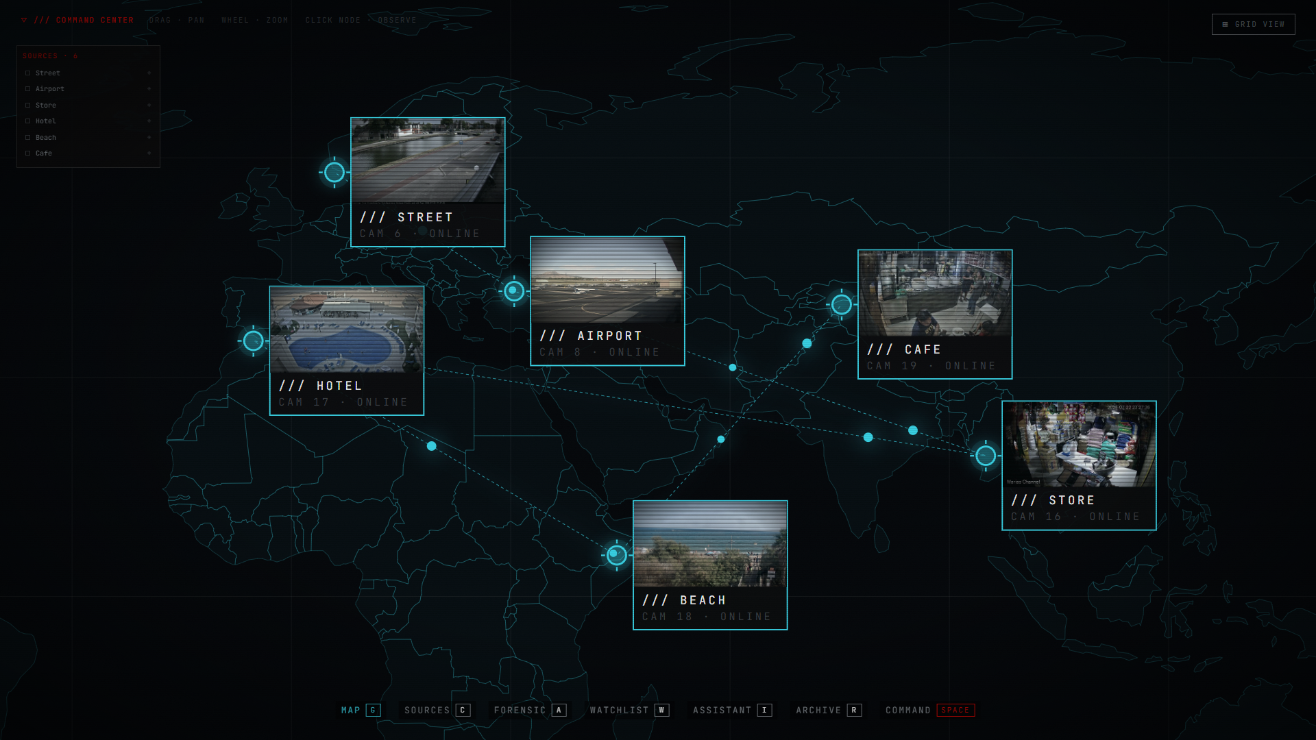 Map view