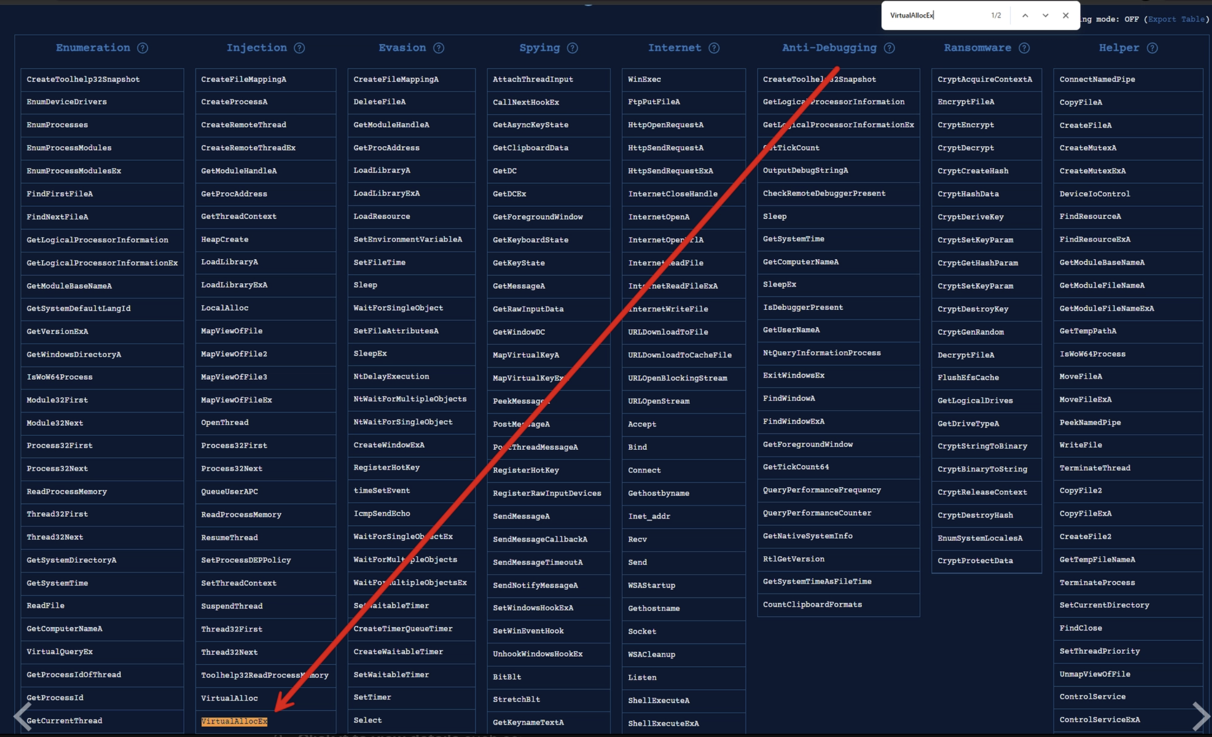 MalAPI Results