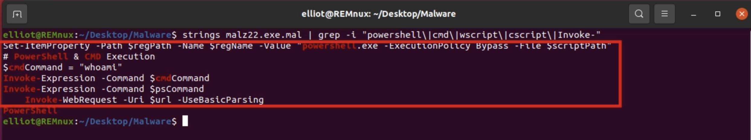 PowerShell Analysis