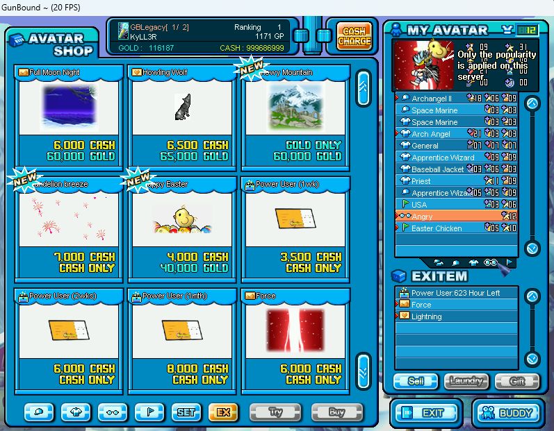 Avatar Shop