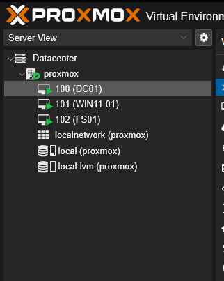 Proxmox 实验室