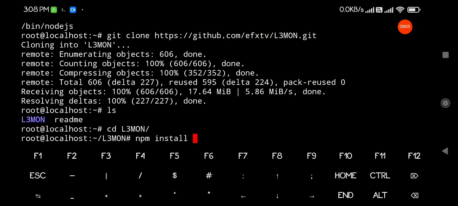 Install L3MON