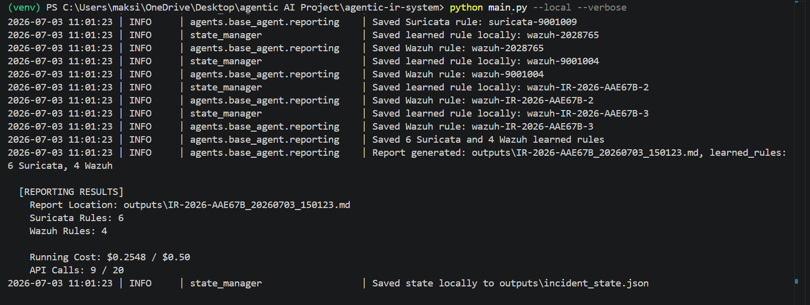 self-improving terminal 11