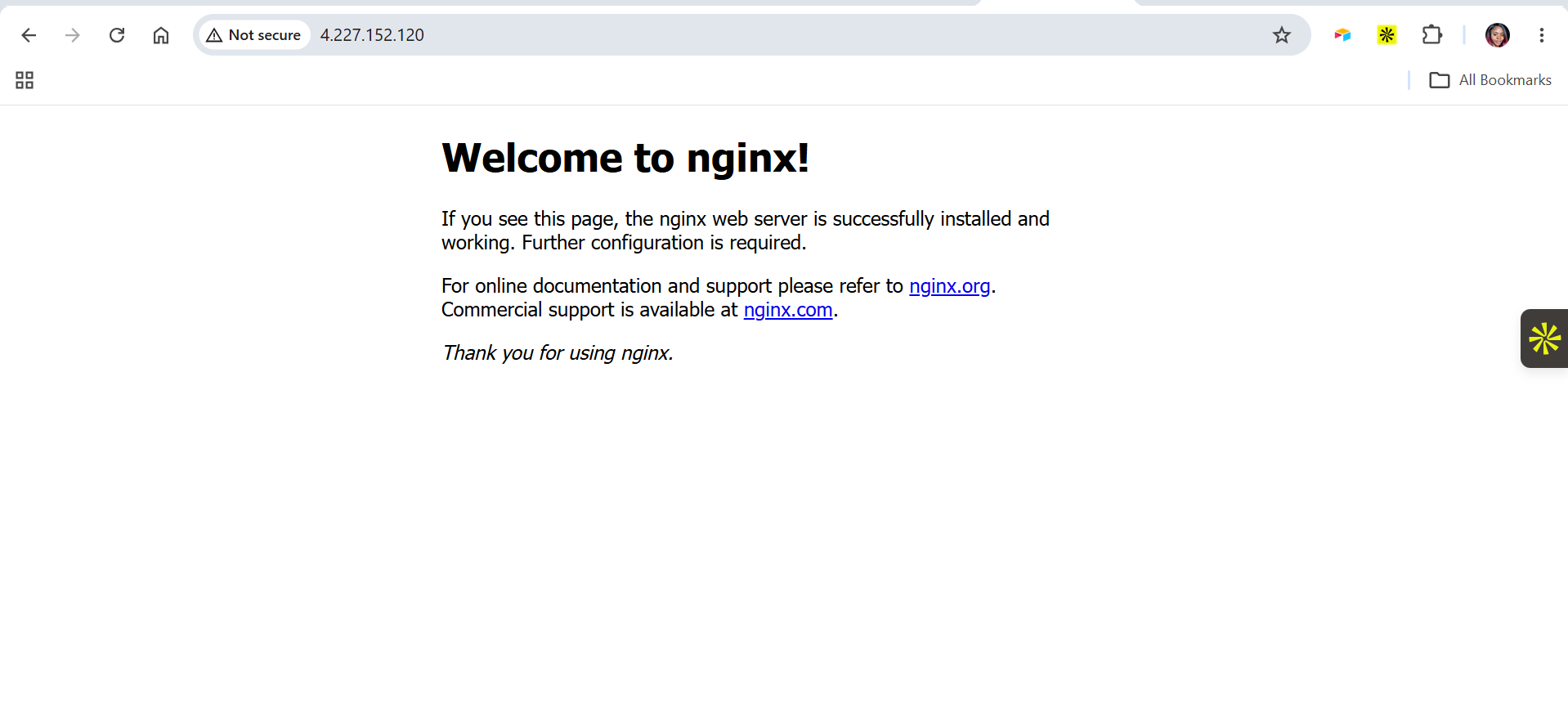 Nginx 网页
