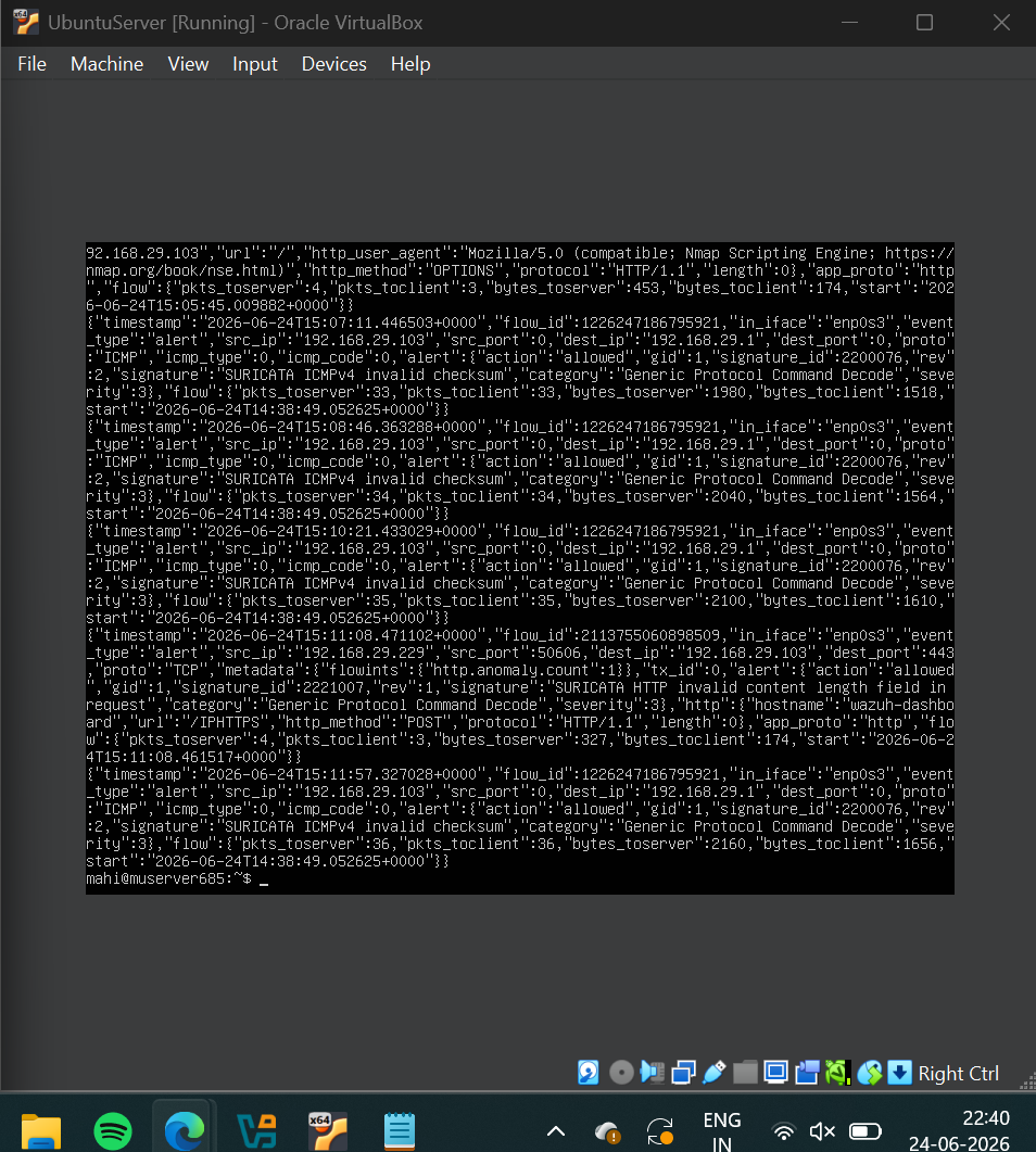 eve.json 警报