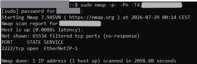 Nmap 扫描