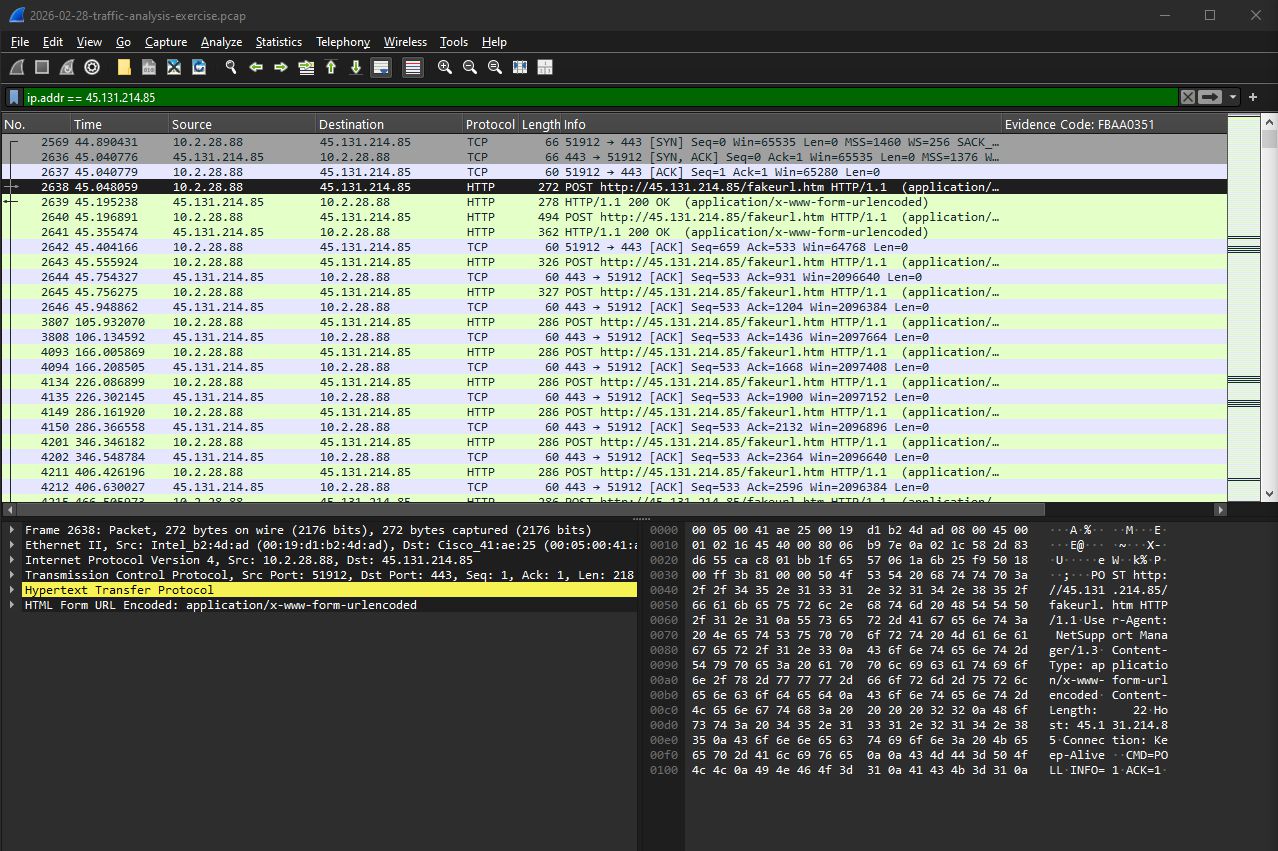 Malware Traffic Analysis