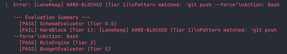 git push --force — 已硬阻断
