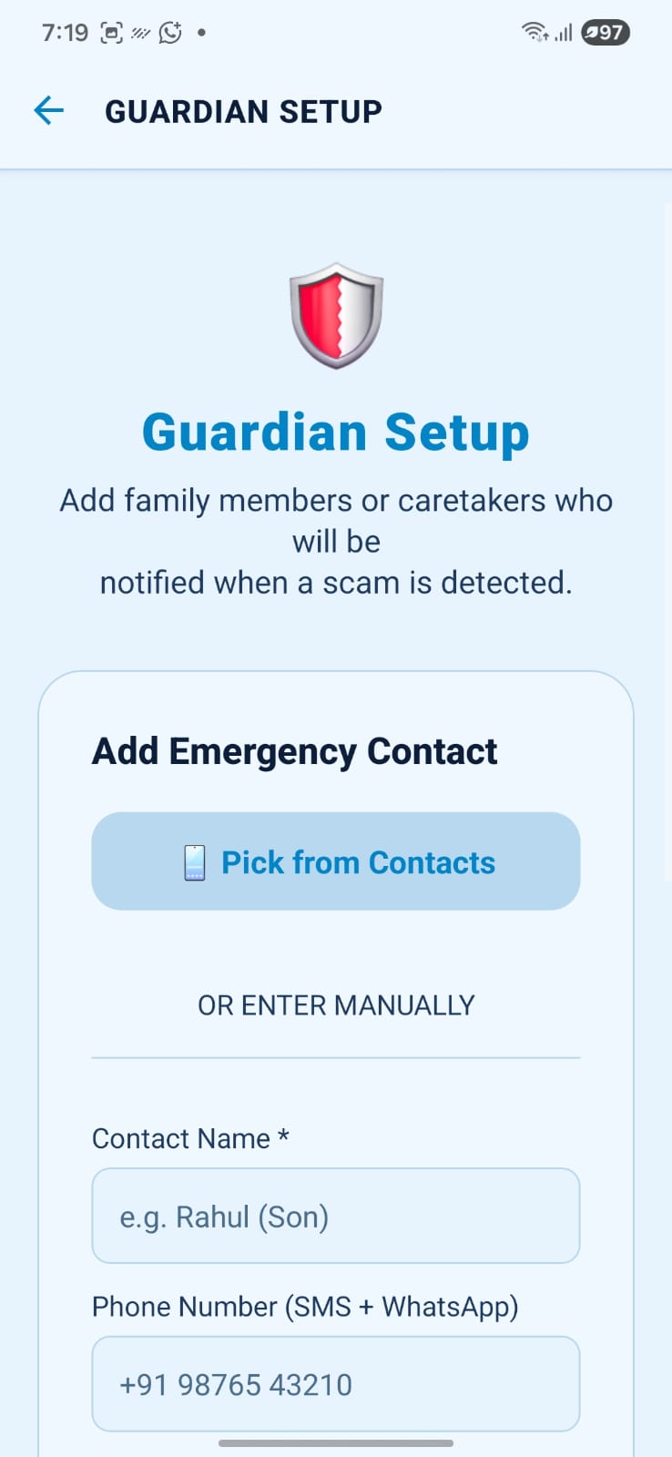 Guardian Setup
