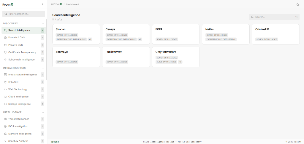 Search Intelligence Dashboard