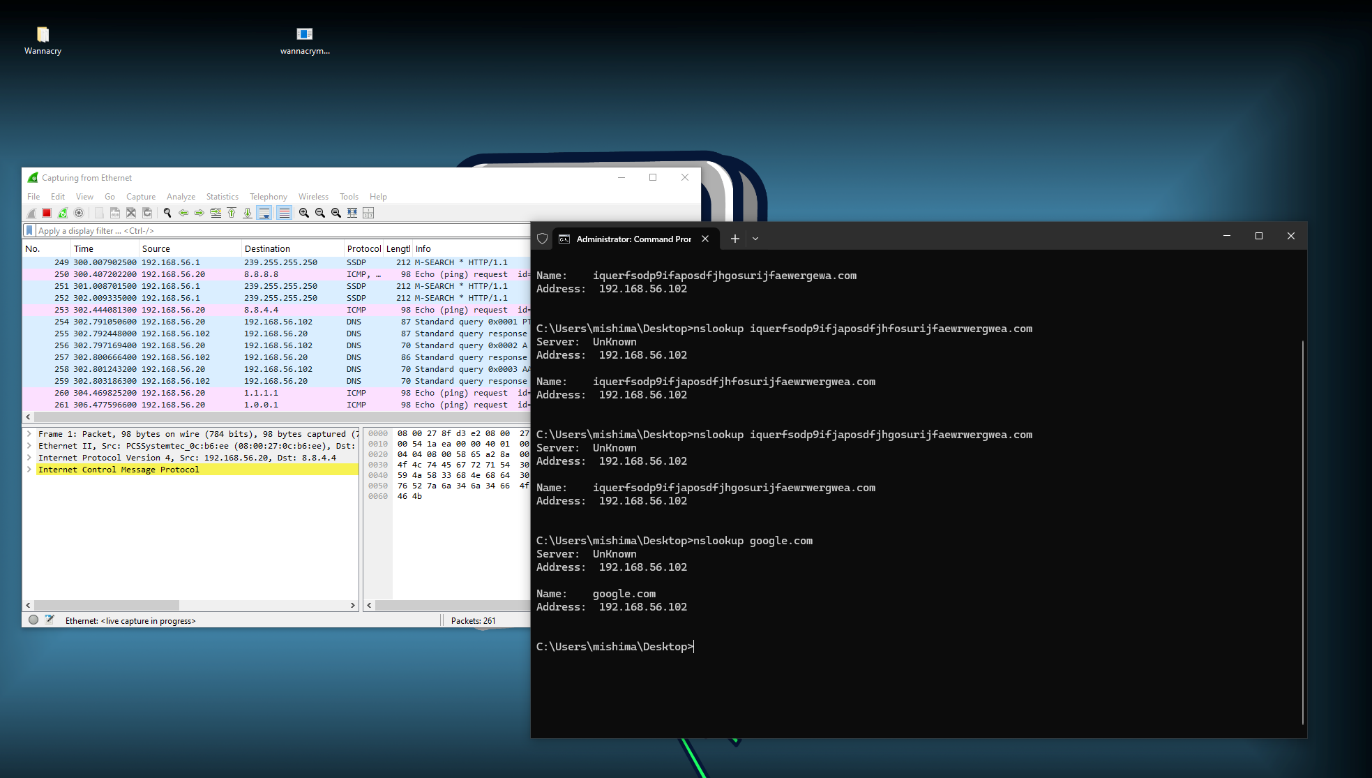 Run A nslookup