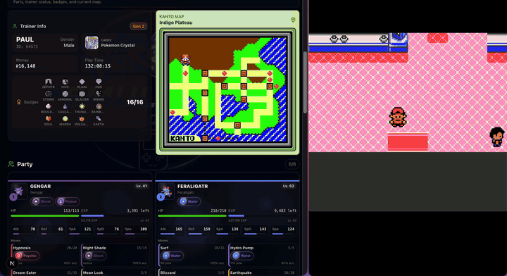 Pokemon Emulator Tracker battle demo
