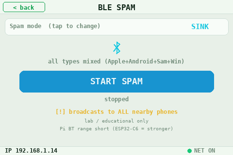 BLE Spam