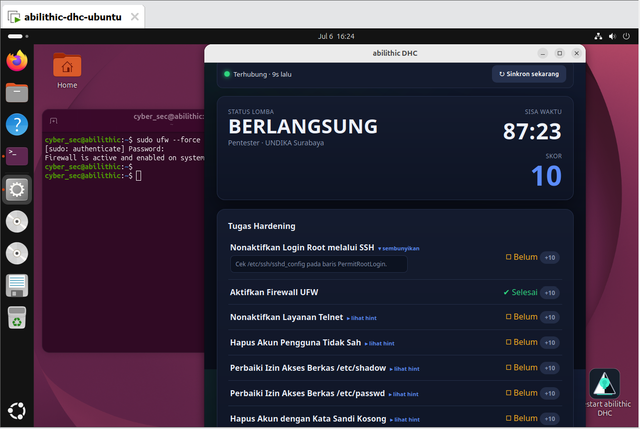 BlueForge — kiosk hardening checklist