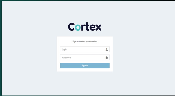 Cortex Dashboard