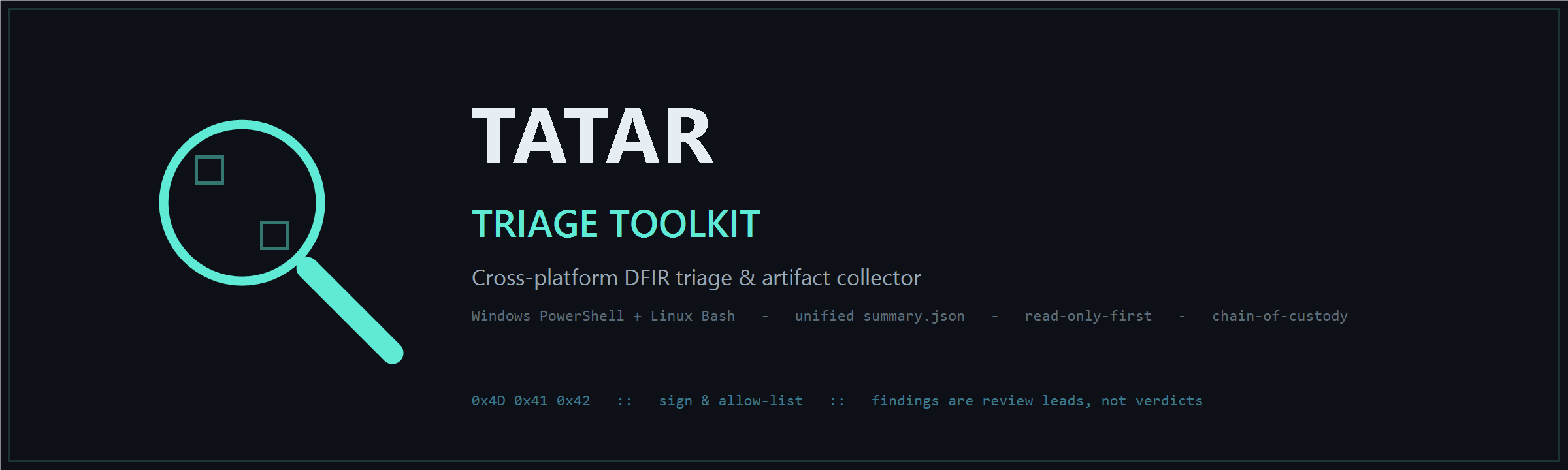 TATAR Triage Toolkit