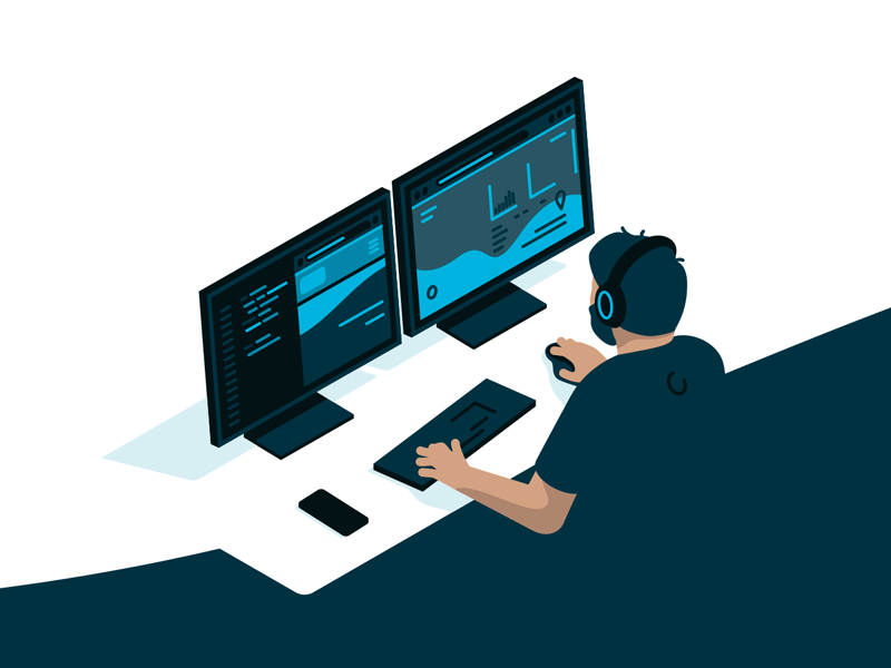 Person Coding AI Models