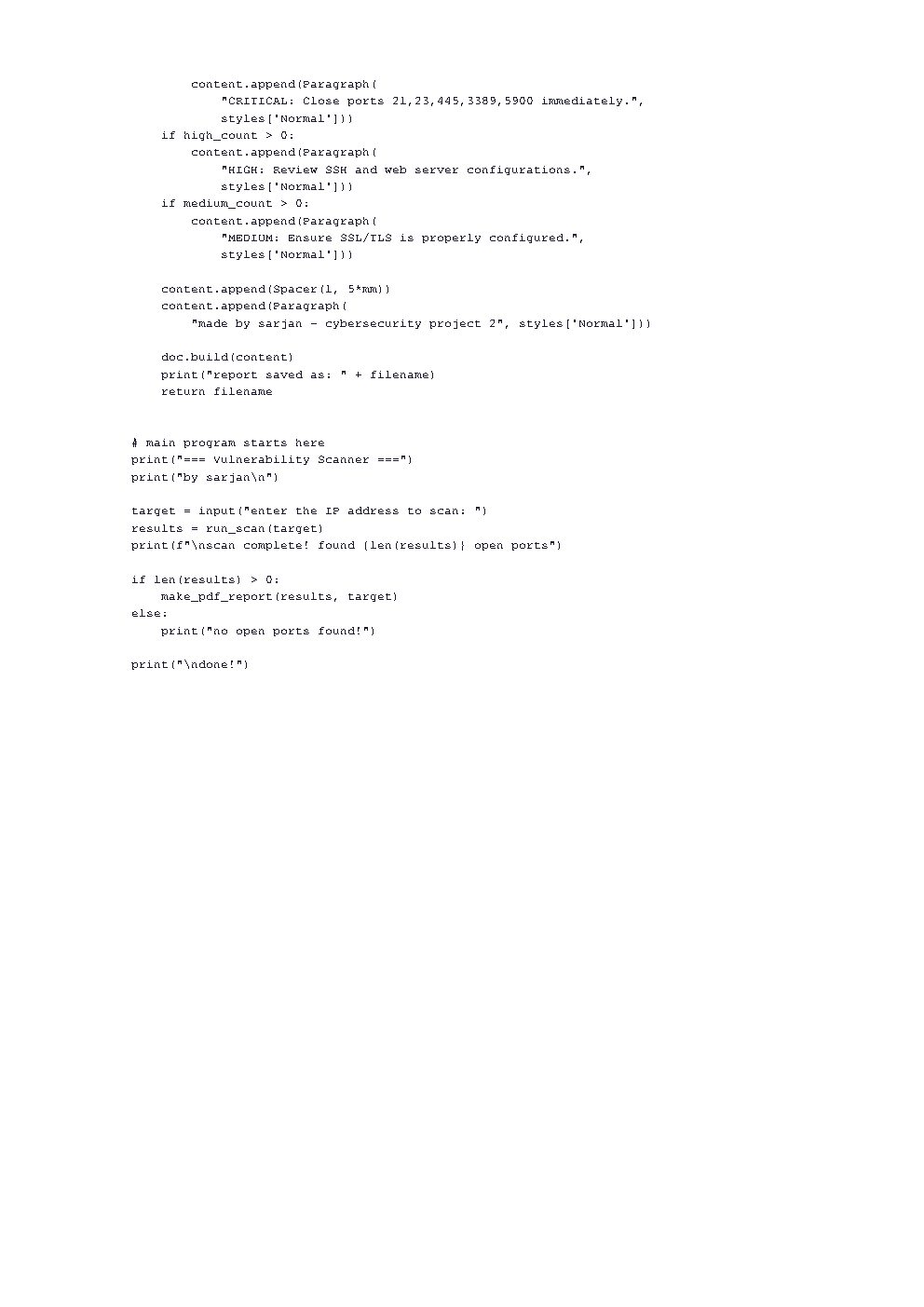 Report page 7