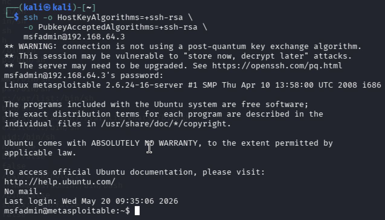 使用破解的凭据进行 SSH 访问