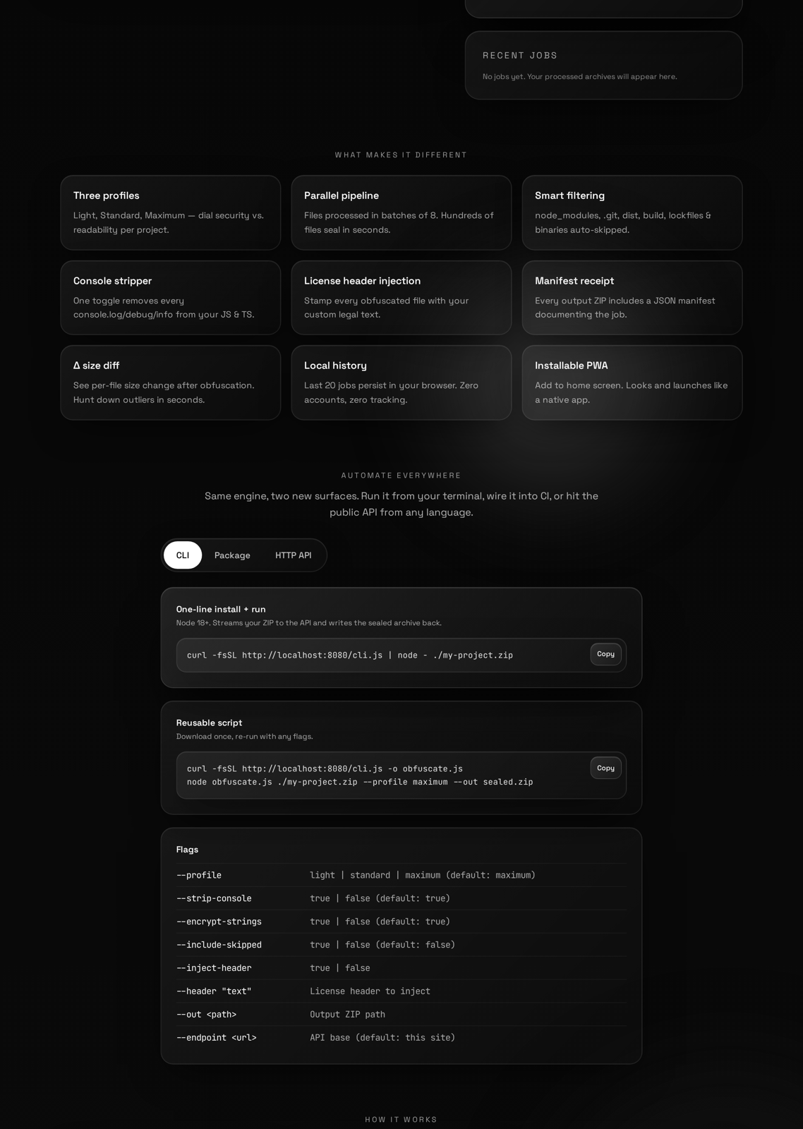 Feature grid
