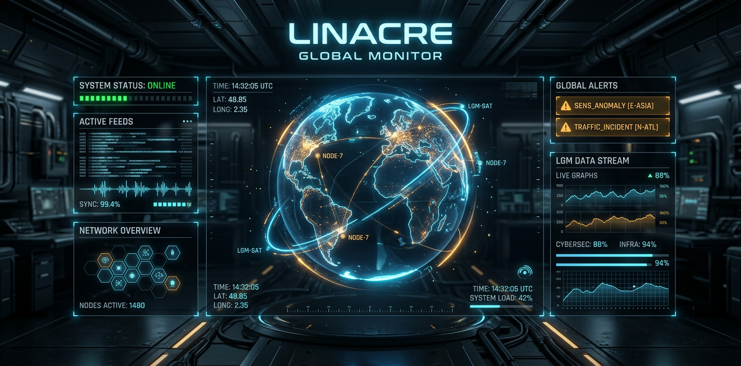 Linacre Global Monitor 横幅
