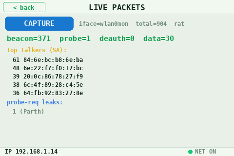 Live Packets