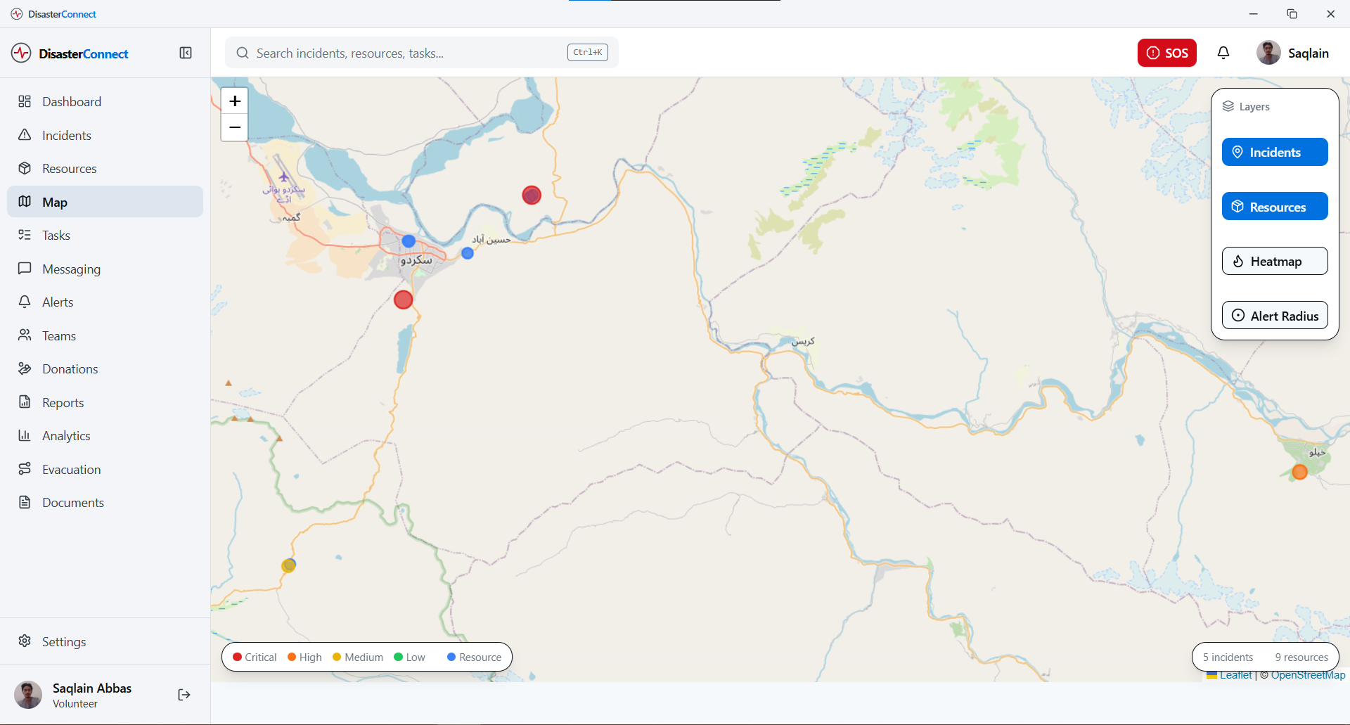 Map View