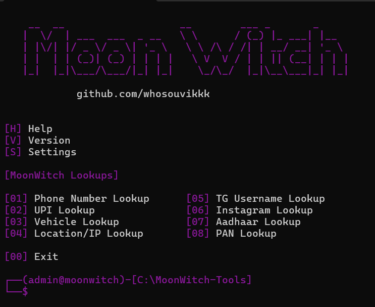 MoonWitch 预览