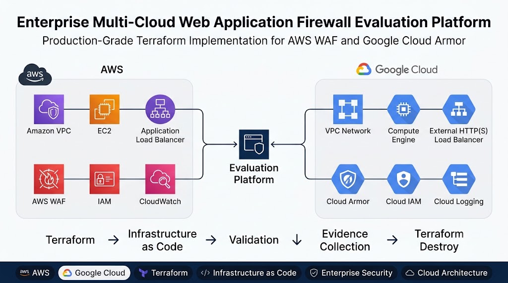 Enterprise Multi-Cloud WAF Platform