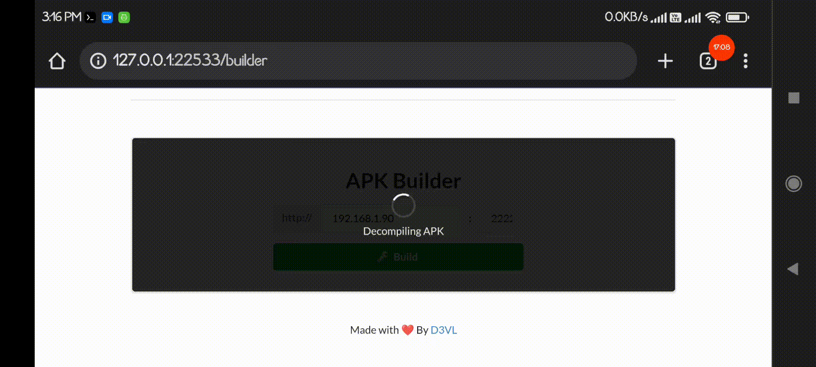 Build Install
