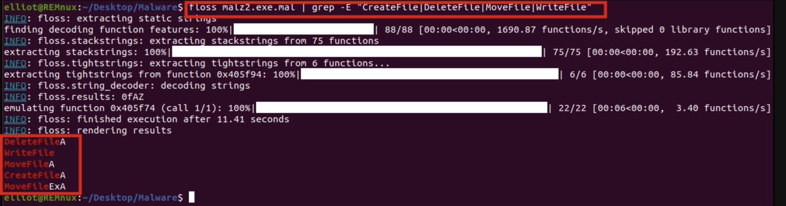 floss assisted IOC