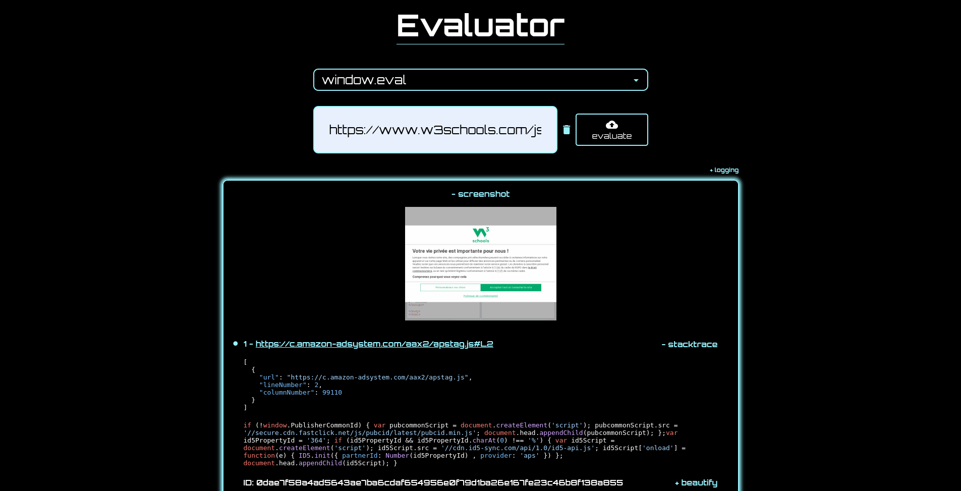 Evaluator (18)