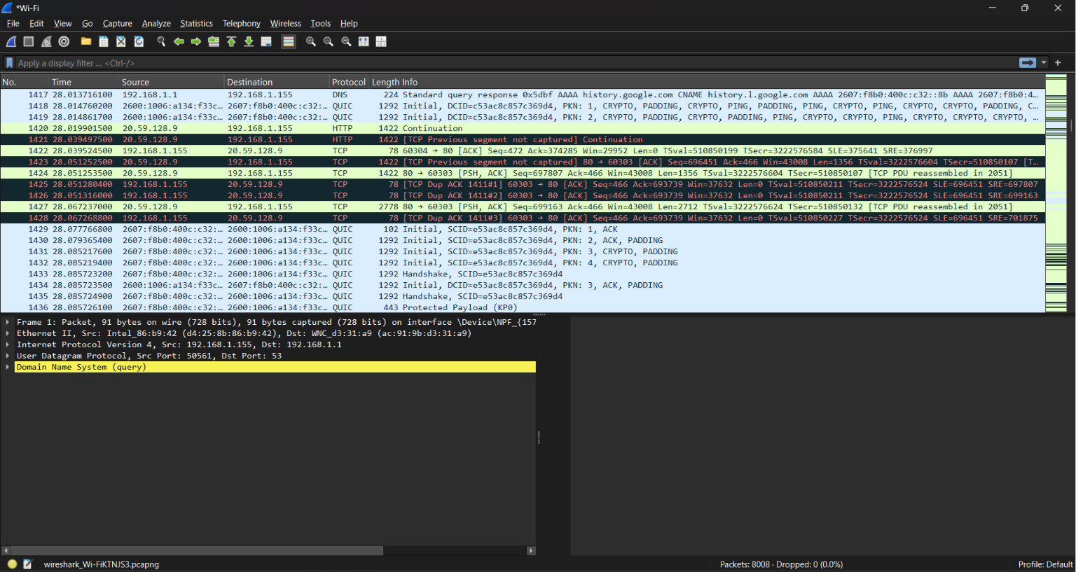 03 Captured Network Traffic and ID Protocols