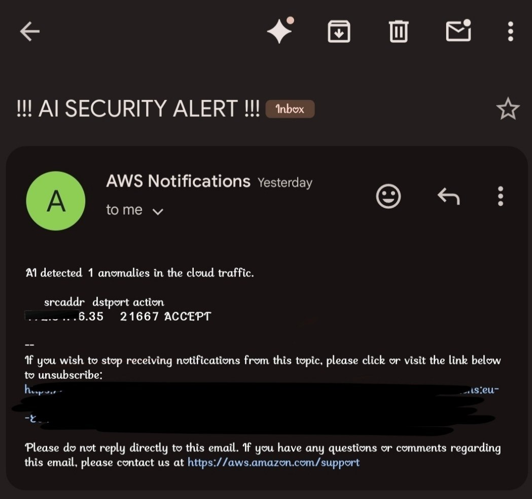 AI 安全告警