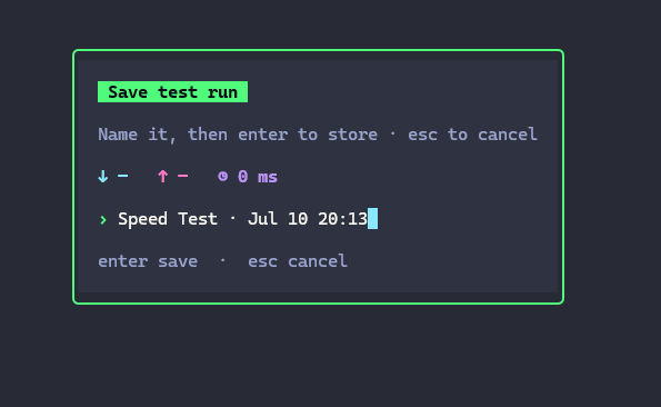 Save prompt