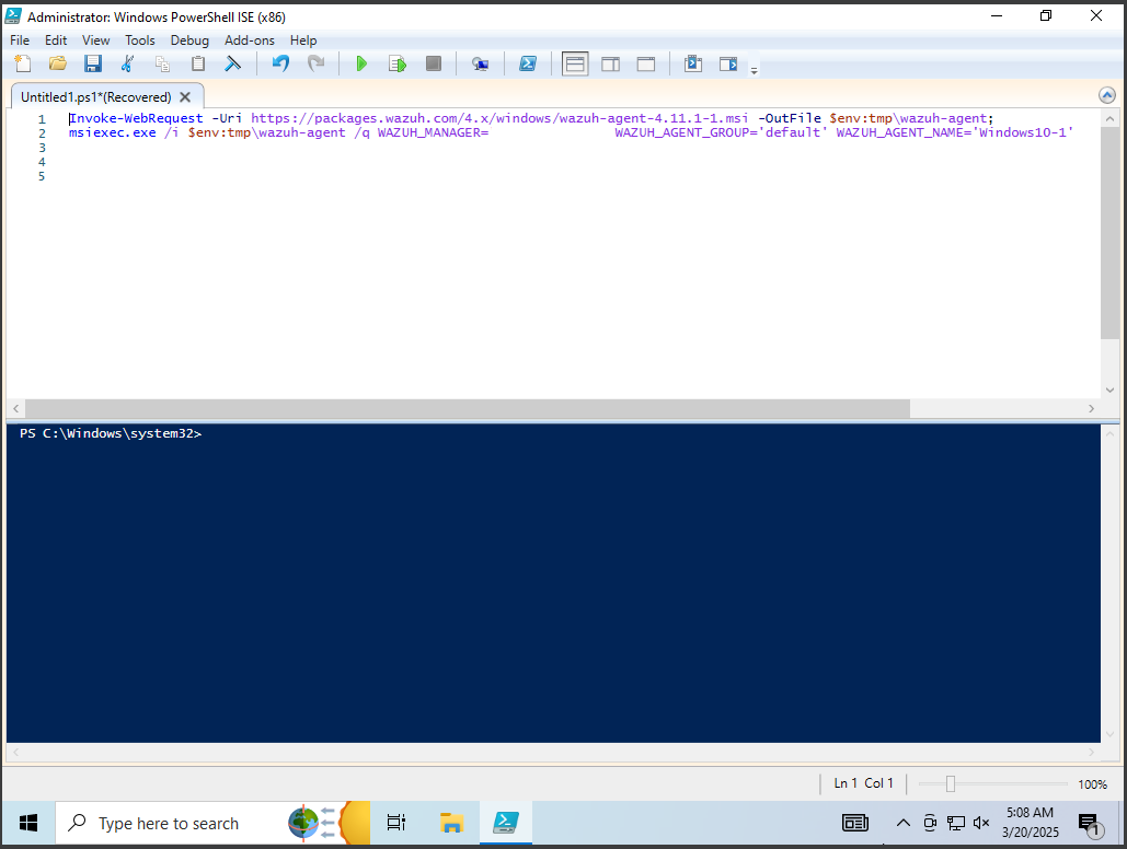 Windows10-Wazuh 安装