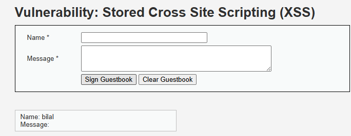 xss stored medium