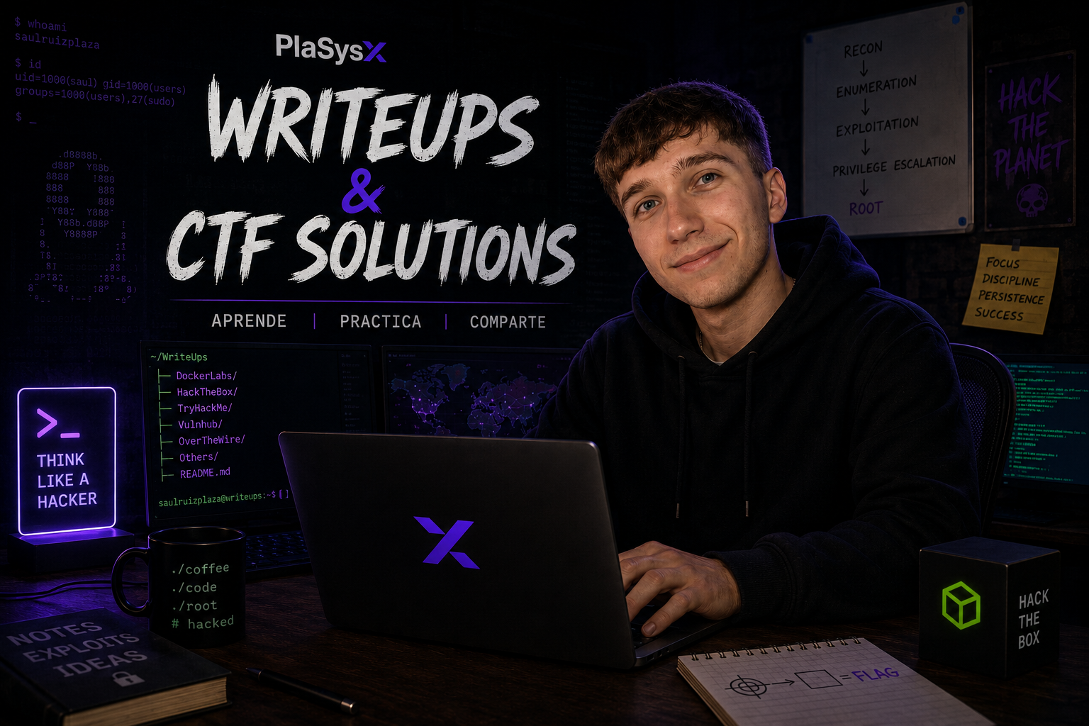 Portada Writeups y CTF Solutions