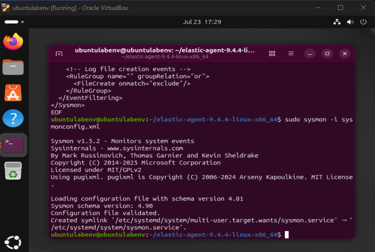 Sysmon eBPF 清单验证