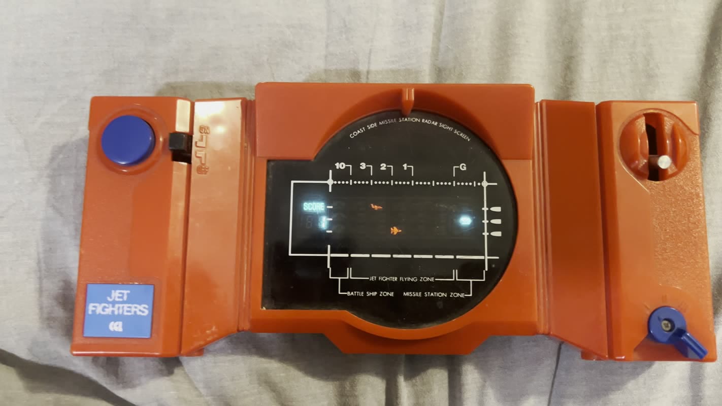 Jet Fighters - original CGL unit during gameplay
