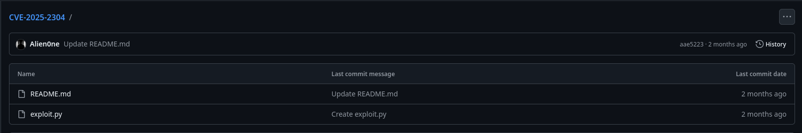 GitHub Exploit