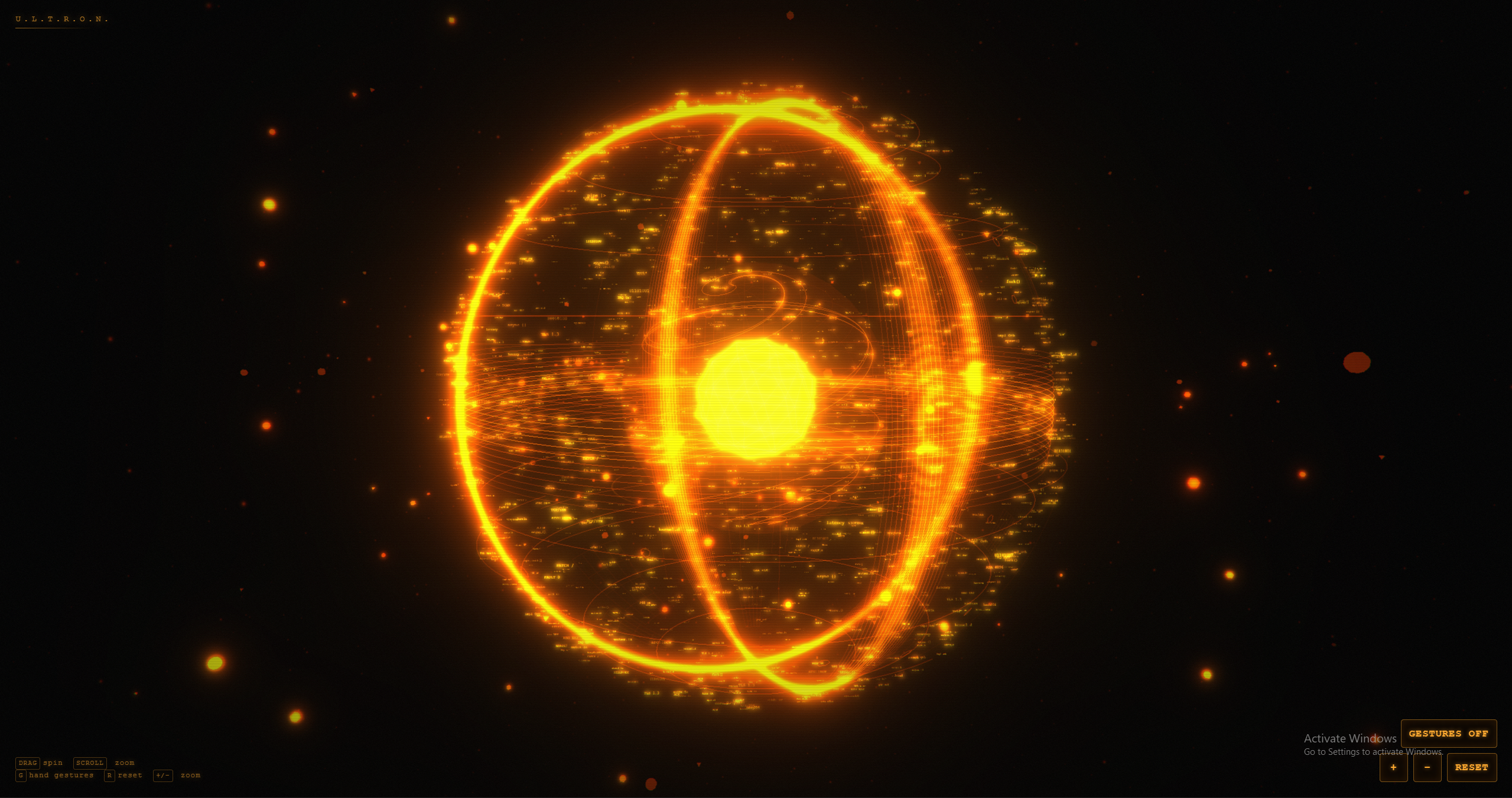 ULTRON Orb UI