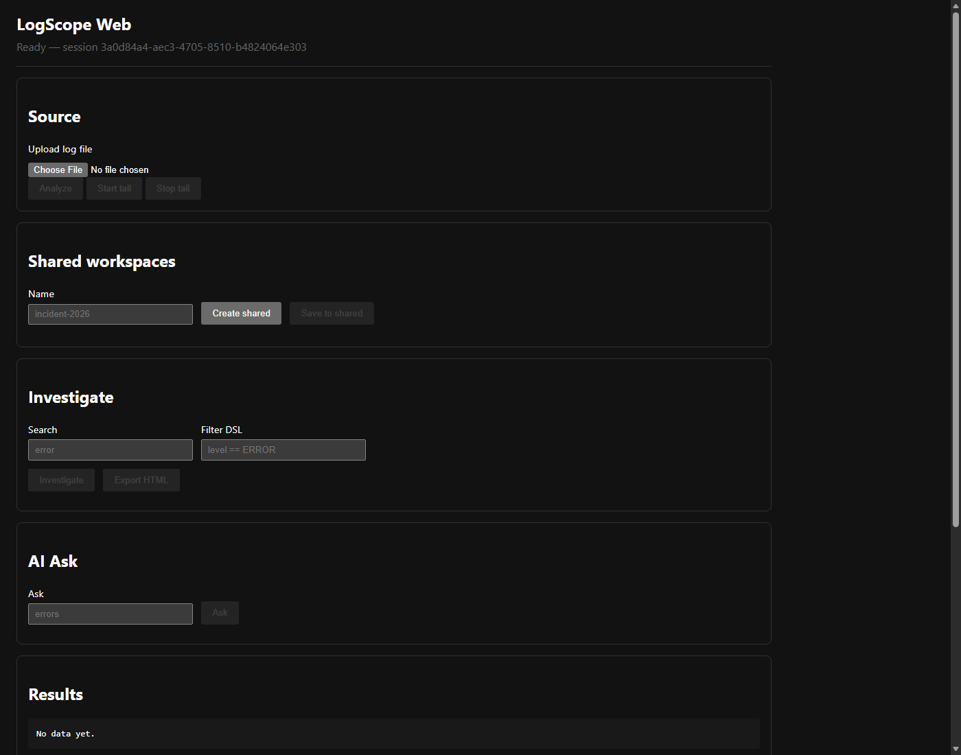 LogScope Web