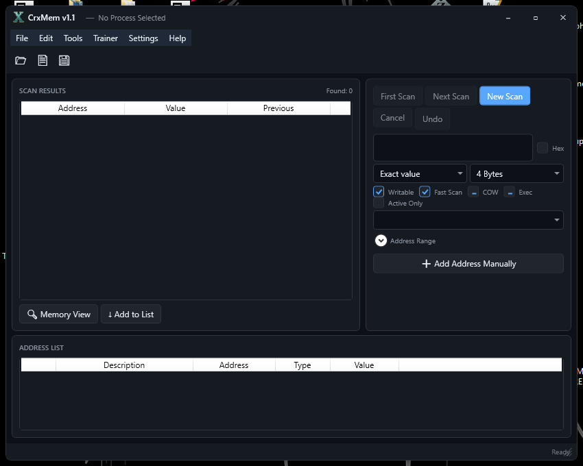 CrxMem 预览